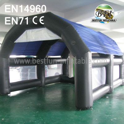 Black Inflatable Arch Tube Tent
