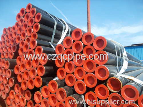 QCCO supplyASTM A53 /API 5L Gr.B carbon seamless pipes 