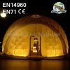 Inflatable Dome Tent For Exhibition With Glass Door