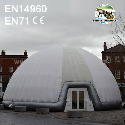 Inflatable White Dome Tent For Exhibition
