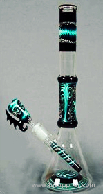 Hand blown glass bongs pipes