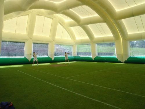 Giant Commercial White Outdoor Inflatable Tennis Tents