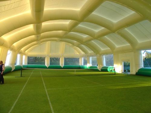 Giant Commercial White Outdoor Inflatable Tennis Tents