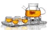 Nice And Useful Hand Blown Borosilicate Glass Oolong Teas Teaware Set