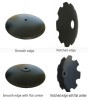 Disc blade with smooth or notched edge for John Deere and CASE-IH Disc harrow parts agricultural machinery parts