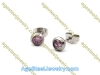 Stone Earring E2685 Pink