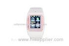 Pink Touch Wrist Watch Mobile Phones With GPRS / Bluetooth For Girl