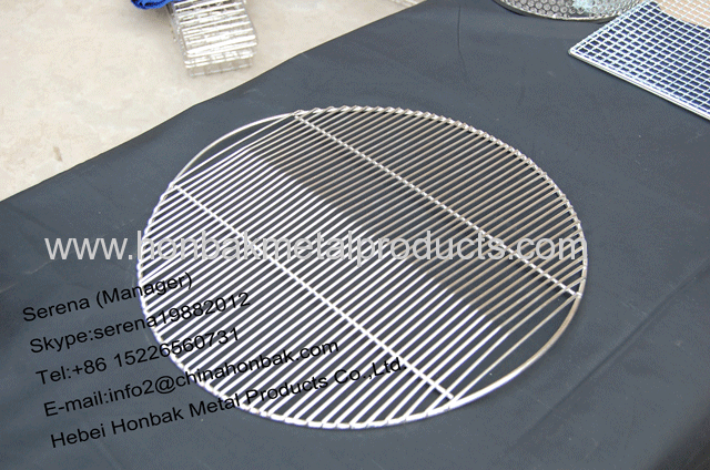 (Steel with Tinned & Flat Wire Mesh)Barbecue Grill Netting /BBQ Wire Mesh