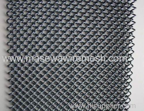 Decorative material metal drapery