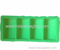 flocking packing tray PS flocking packing box