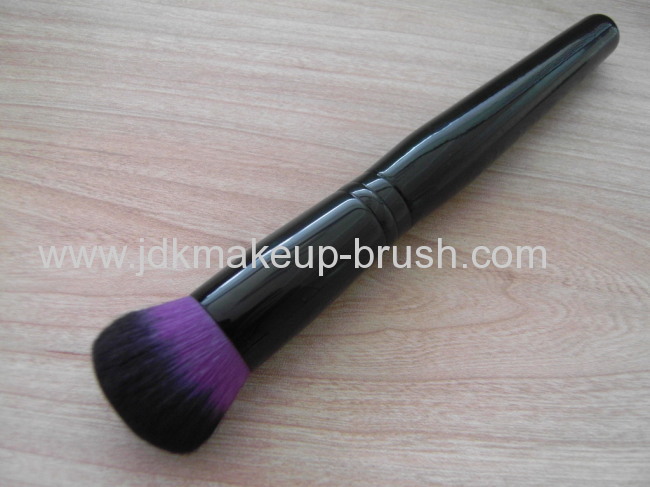 Hot seller!!Purple Hair Round Head Kabuki Foundation Brush