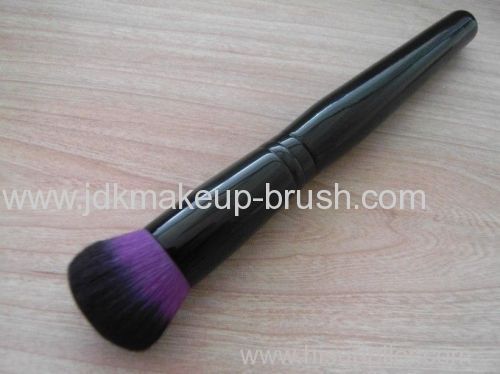 Hot seller!!Purple Hair Round Head Kabuki Foundation Brush
