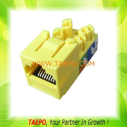 CAT6 UTP 8P8C 90 degree AP type Keystone jack