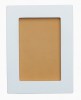 White semi-gloss wooden photo frames