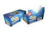 Blue PDQ Pop Cardboard Display Box For Biscuits Promotion