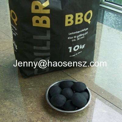 Coconut shell Briquettes charcoal wooden briquettes