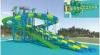 Durable Amusement Park Adults / Kids Water Slides Fiberglass Speed Water Slides Equipment