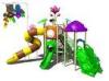 Colorful Galvanized Pipe And LLDPE Kids Water Slides Outdoor Park For Water Equipment