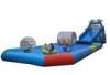 OEM Strong 0.55mm PVC Tarpaulin Inflatable Kids' Water Slides , Waterpark Equipment