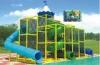 Children Jungle Water Slide Outdoor Water Playground Equipment With Spiral Slide