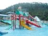 Fiberglass / LLDPE Water Slides , Valves Water Playground Equipment For Water Park