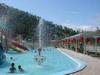 Kids / Adults Water Spray System , Fiberglass Aqua Blue Water Park Entertainment Equipment