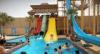 Outdoor Swimming Pool Water Slide Fiberglass Colorful Water Slides For Children / Adults