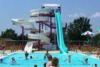 Outdoor Family Entertainment Swimming Pool Water Slides , Water Pool Slides For Kids