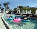 250m Length Water Park Lazy River For Hotels Ourdoor Commercial Holiday Resorts