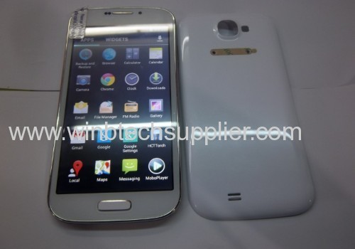 s4 i9500 dual core mtk6572 dual core dual sim china smart phone s4 i9500