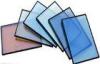 Colorful Heat Reflective Glass , Flat Coated Solar Control Glass Board