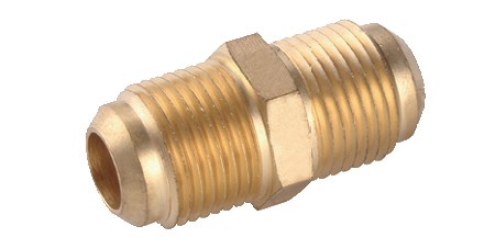 Brass Dould Male Thread Coupling