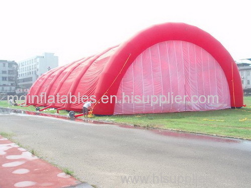 inflatable paintball tent, trade show tent