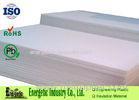Natural White Polypropylene PP Sheets with Custom Sizes , 1000 x 2000mm
