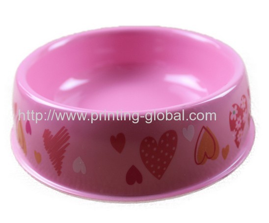 Hot stamping film pet bowls