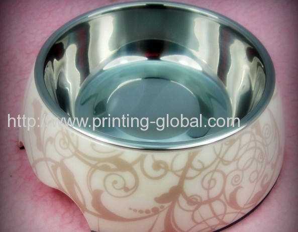 Hot stamping film pet bowls