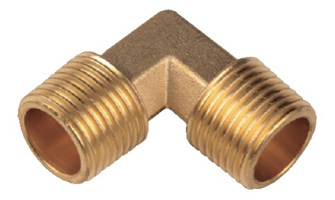 Brass 90 Degree Elbow with Male Thread