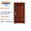 Well-knit security iron door