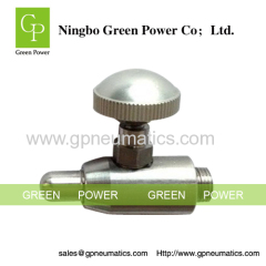 Stainless steel needle valve