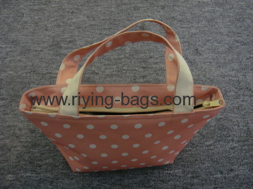 Handle cooler shopping bag