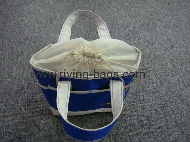 Colorful shopping cooler bag