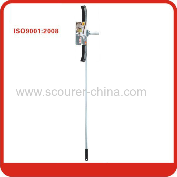 Fixed aluminum handle Metal Industrial Floor Squeegee for Floor cleaning