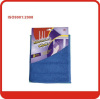 16*22cm Green/blue magic microfiber sponge cloth with Paper card. 2pcs/pack