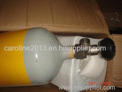 Spare cylinder for compressed air breathing apparatus