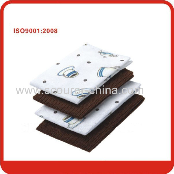 41*48cm White and brown magic microfiber cloth for Home Appliance