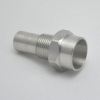 Stainless steel machined switch valve connector