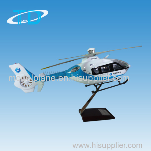 EC-135 resin helicopter plane model