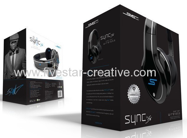 SMS Audio SYNC by 50 Cent Over-the-ear Wireless headphones