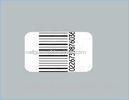 Cosmetics Store Anti-Theft Barcode Security Labels , RF 8.2MHz