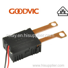 Safety coil latching relay